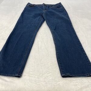LAUREN JEANS CO. PREMIUM WOMENS SIZE 6 Blue Denim Jeans